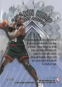 Back of Shawn Kemp