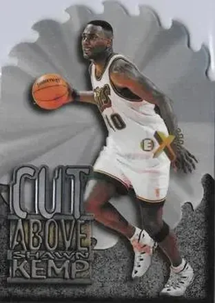 1996-97 E-X2000 #6 A Cut Above Shawn Kemp