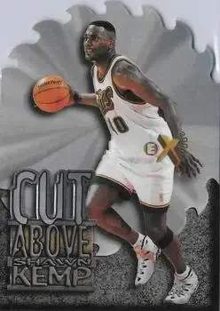 1996-97 E-X2000 #6 A Cut Above Shawn Kemp