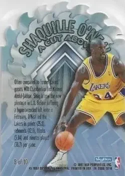Back of Shaquille O'Neal