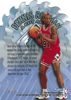 Back of Dennis Rodman