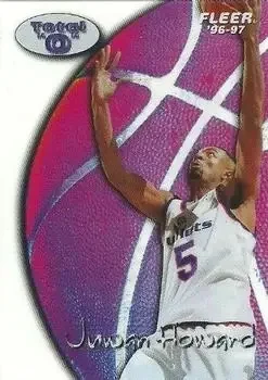 1996-97 Fleer #3 Total O Juwan Howard