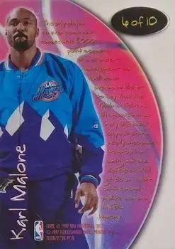 Back of Karl Malone