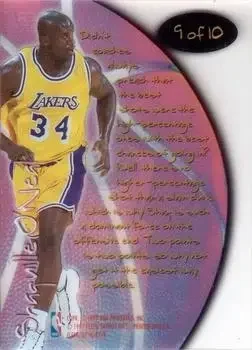 Back of Shaquille O'Neal
