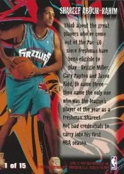 Back of Shareef Abdur-Rahim