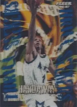 1996-97 Fleer #3 Thrill Seekers Anfernee Hardaway