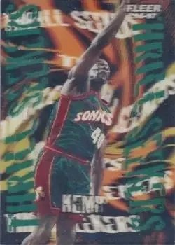1996-97 Fleer #7 Thrill Seekers Shawn Kemp