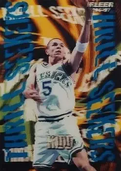 1996-97 Fleer #8 Thrill Seekers Jason Kidd