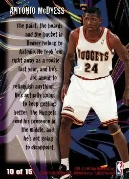 Back of Antonio McDyess