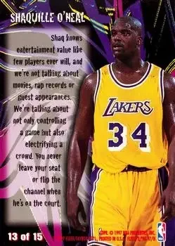 Back of Shaquille O'Neal