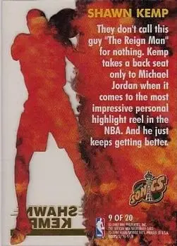 Back of Shawn Kemp