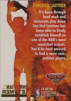 Back of Christian Laettner