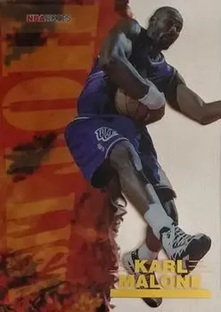 1996-97 Hoops #11 Hot List Karl Malone