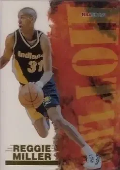 1996-97 Hoops #13 Hot List Reggie Miller