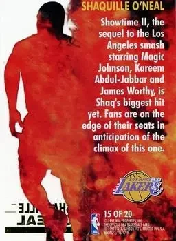 Back of Shaquille O'Neal