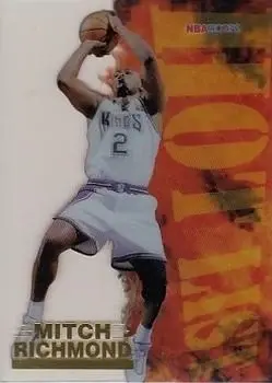 1996-97 Hoops - Hot List #17 - Mitch Richmond - Sacramento Kings - Front