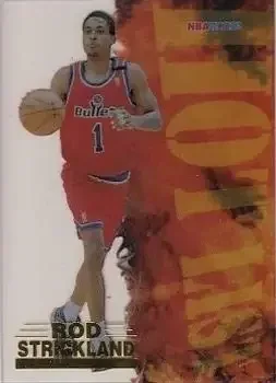 1996-97 Hoops #19 Hot List Rod Strickland