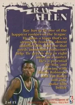 Back of Ray Allen