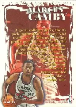 Back of Marcus Camby