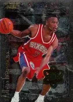 1996-97 Fleer #7 Rookie Sensations Allen Iverson