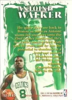 Back of Antoine Walker
