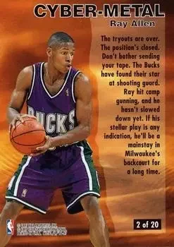 Back of Ray Allen