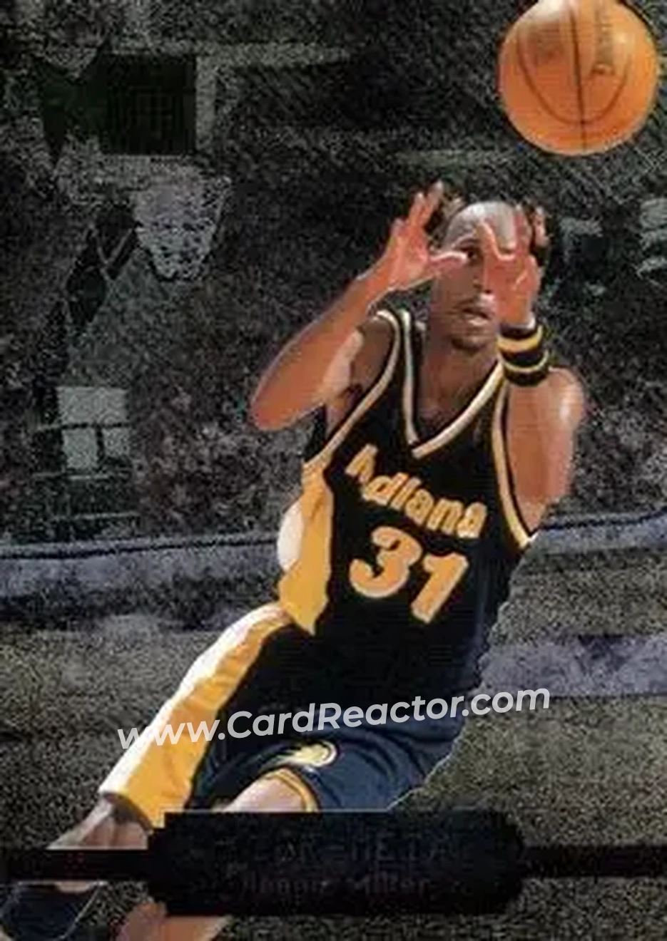 Front of Reggie Miller