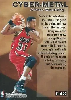 Back of Alonzo Mourning