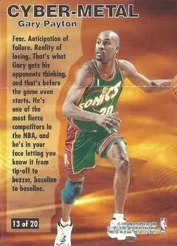 Back of Gary Payton