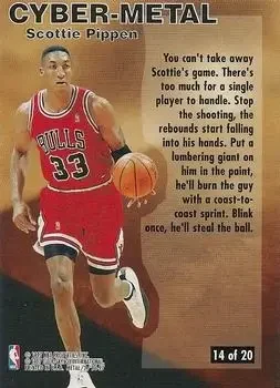 Back of Scottie Pippen