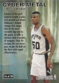 Back of David Robinson