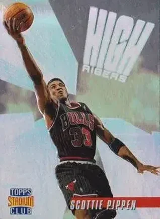 1996-97 Stadium Club #HR1 High Risers Scottie Pippen