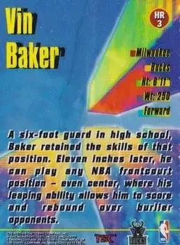 Back of Vin Baker