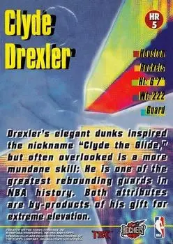 Back of Clyde Drexler