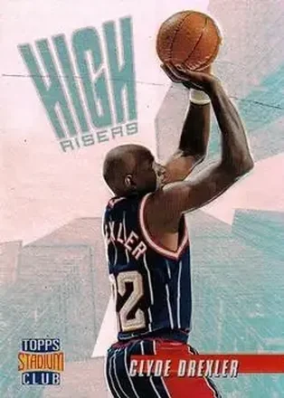 1996-97 Stadium Club #HR5 High Risers Clyde Drexler