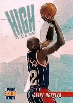 1996-97 Stadium Club #HR5 High Risers Clyde Drexler