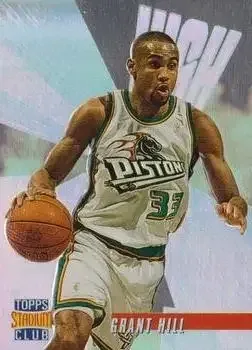 1996-97 Stadium Club #HR7 High Risers Grant Hill