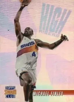 1996-97 Stadium Club #HR8 High Risers Michael Finley