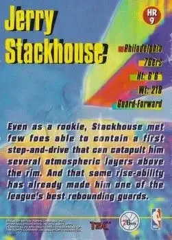 Back of Jerry Stackhouse
