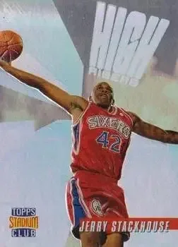 1996-97 Stadium Club #HR9 High Risers Jerry Stackhouse