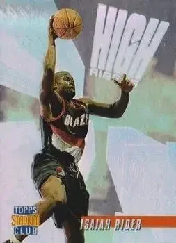 1996-97 Stadium Club #HR10 High Risers Isaiah Rider