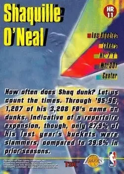 Back of Shaquille O'Neal