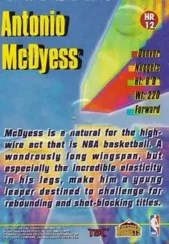 Back of Antonio McDyess