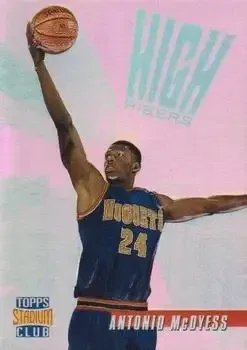1996-97 Stadium Club #HR12 High Risers Antonio McDyess