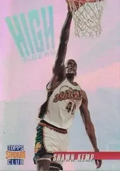 1996-97 Stadium Club #HR13 High Risers Shawn Kemp