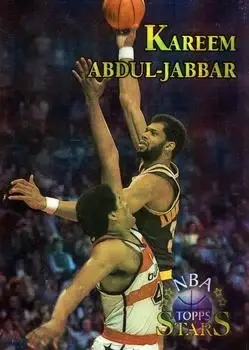 Front of Kareem Abdul-Jabbar