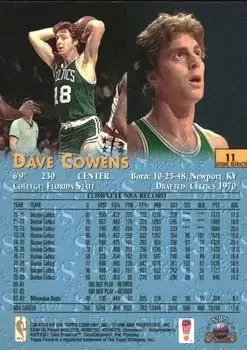 Back of Dave Cowens