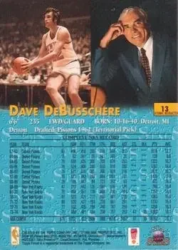 Back of Dave DeBusschere
