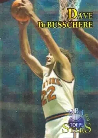 1996-97 Topps Stars #13 Finest Atomic Refractors Dave DeBusschere