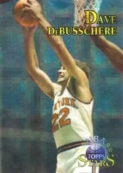 1996-97 Topps Stars #13 Finest Atomic Refractors Dave DeBusschere